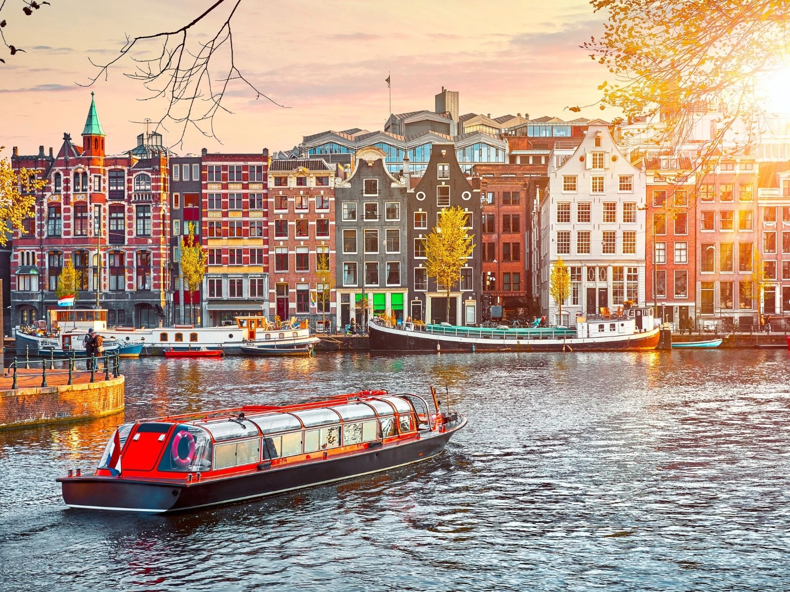Private boat tour in Amsterdam
